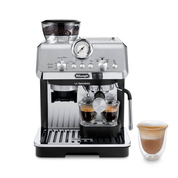DeLonghi La Specialista Arte EC 9155.MB Siebträgermaschine silber