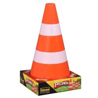 Idena Spielzeug-Leitkegel orange, weiß 24,0 cm, 4 St.