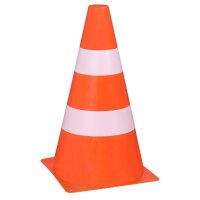 Idena Spielzeug-Leitkegel orange, weiß 24,0 cm, 4 St.