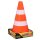 Idena Spielzeug-Leitkegel orange, weiß 24,0 cm, 4 St.