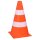 Idena Spielzeug-Leitkegel orange, weiß 24,0 cm, 4 St.