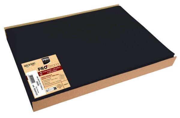 PROnappe Platzsets schwarz 30,0 x 40,0 cm, 100 St.