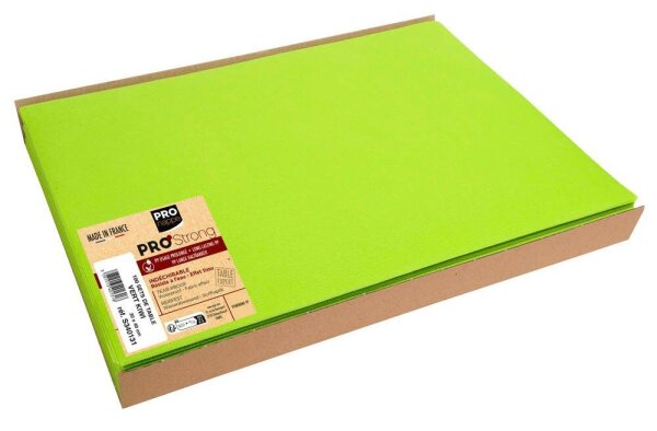 PROnappe Platzsets grün 30,0 x 40,0 cm, 100 St.