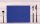 PROnappe Platzsets blau 30,0 x 40,0 cm, 100 St.