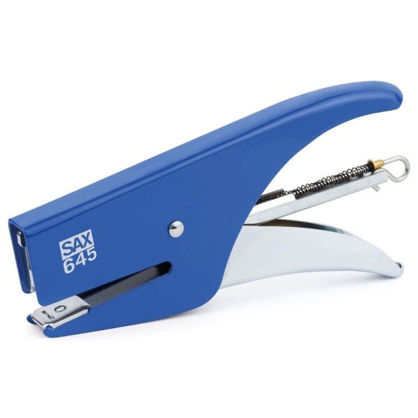 sax design Heftzange 645 blau, 1 St.