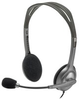 Logitech H110 Headset schwarz,silber