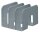 DURABLE Katalogsammler TREND grau 21,5 x 21,0 x 16,5 cm, 2 St.