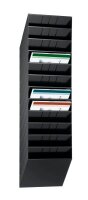DURABLE Wandprospekthalter FLEXIBOXX schwarz DIN A4 35,0...
