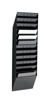 DURABLE Wandprospekthalter FLEXIBOXX schwarz DIN A4 35,0...