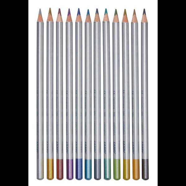 LAMY colorplus metallic Buntstifte farbsortiert, 12 St.