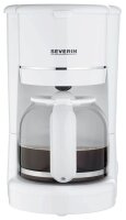 SEVERIN KA 4323 Kaffeemaschine weiß, 10 Tassen