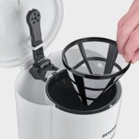 SEVERIN KA 4323 Kaffeemaschine weiß, 10 Tassen