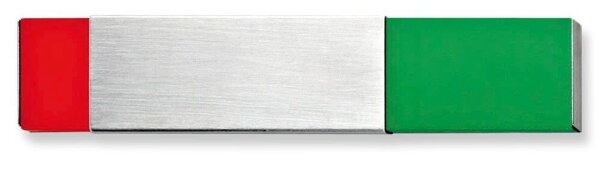 SignSystems® Türschild Kunststoff silber 15,0 x 3,0 cm, 1 St.