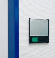 SignSystems® Türschild BOX Kunststoff schwarz...