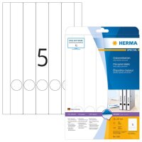 HERMA Ordneretiketten 5158 weiß, 25 Blatt