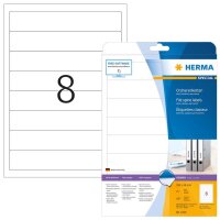 HERMA Ordneretiketten 5160 weiß, 25 Blatt