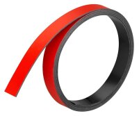 FRANKEN Magnetband rot 1,0 cm x 1,0 m, 1 St.