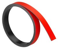 FRANKEN Magnetband rot 1,0 cm x 1,0 m, 1 St.