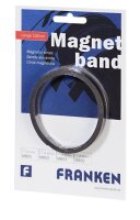 FRANKEN Magnetband schwarz 1,0 cm x 1,0 m, 1 St.