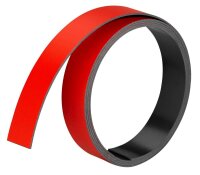 FRANKEN Magnetband rot 1,5 cm x 1,0 m, 1 St.