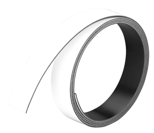 FRANKEN Magnetband weiß 1,5 cm x 1,0 m, 1 St.