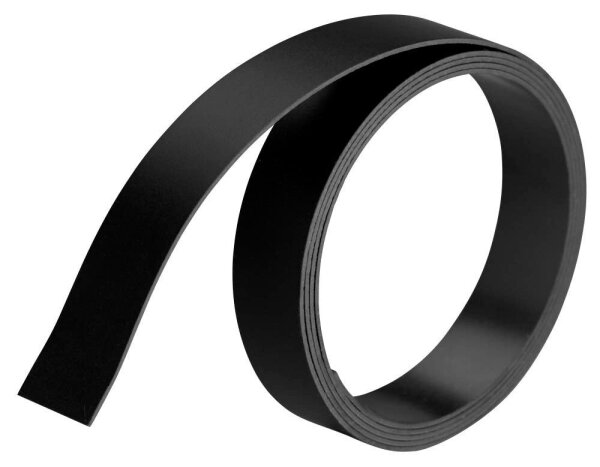 FRANKEN Magnetband schwarz 1,5 cm x 1,0 m, 1 St.