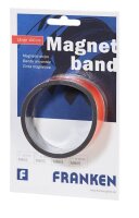 FRANKEN Magnetband rot 2,0 cm x 1,0 m, 1 St.