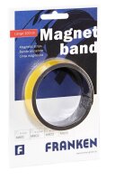 FRANKEN Magnetband gelb 2,0 cm x 1,0 m, 1 St.