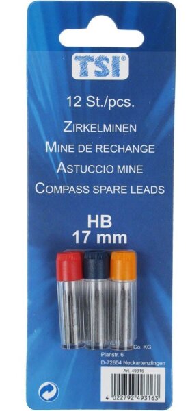 TSI Zirkelminen HB 2,0 mm, 12 St.