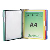 tarifold Wand-Sichttafelsystem 414609 DIN A4 farbsortiert...