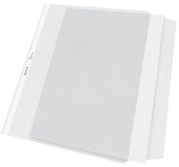 LEITZ Prospekthüllen 4764 DIN A4 transparent genarbt 0,12 mm, 50 St.