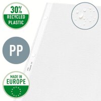 LEITZ Prospekthüllen 4764 DIN A4 transparent genarbt 0,12 mm, 50 St.
