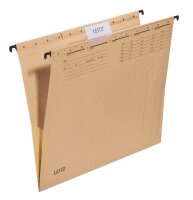 LEITZ Hängetaschen ALPHA® 1916 naturbraun, 25 St.