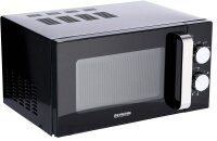SEVERIN MW 7761 Mikrowelle 800 W schwarz, edelstahl