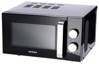 SEVERIN MW 7761 Mikrowelle 800 W schwarz, edelstahl