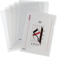 herlitz Sichthüllen DIN A4 glasklar glatt 0,11 mm,...