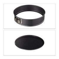relaxdays Springformen-Set Ø 18,0/24,0/26,0/28,0 cm, 1 Set