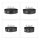 relaxdays Springformen-Set Ø 18,0/24,0/26,0/28,0 cm, 1 Set
