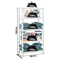 Simonrack Schwerlastregal COMFORT MINI 8425437061219...