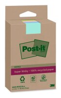 Post-it® Super Sticky Recycling Notes Haftnotizen...