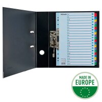 Esselte Ordnerregister DIN A4 Vollformat A-Z farbig 20-teilig, 1 Satz