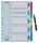 Esselte Ordnerregister DIN A4 Vollformat 1-5 farbig 5-teilig, 1 Satz