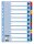 Esselte Ordnerregister DIN A4 Vollformat 1-10 farbig 10-teilig, 1 Satz