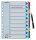 Esselte Ordnerregister DIN A4 Vollformat 1-10 farbig 10-teilig, 1 Satz