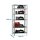Simonrack Schwerlastregal COMFORT PLUS 8425437064555 silber 100,0 x 40,0 x 200,0 cm