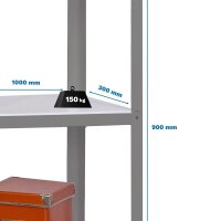 Simonrack Regal SIMONHOME CLICK PLUS 8425437069963 grau,...