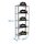 Simonrack Regal SIMONHOME CLICK MINI 8425437070020 grau, weiß 80,0 x 30,0 x 180,  ( 8425437070020 )