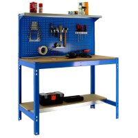 Simonrack Werkbank-Set SIMONWORK BT3 blau 121,0 x 61,0 x...