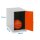 Simonrack Spind SIMONLOCKER DISM grau, orange 8425437065064, 1 Schließfach 30,0 x 50,0 x 47,5 cm