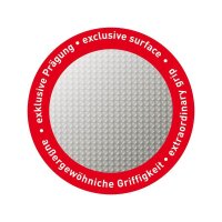 herlitz Sichthüllen DIN A4 farbsortiert genarbt 0,19 mm, 10 St.
